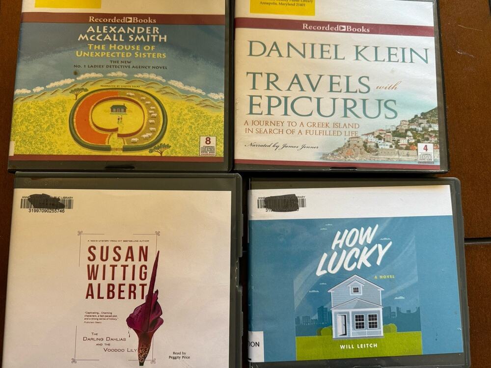Alexander McCall Smith CD Audiobook bundle Lot Daniel Klein Susan Wittig Albert